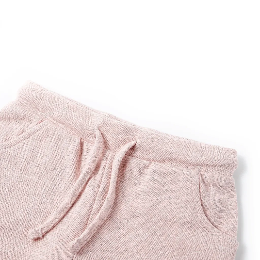 Pantaloncini per Bambini con Coulisse Rosa Chiaro Misto 128 CFW2351378