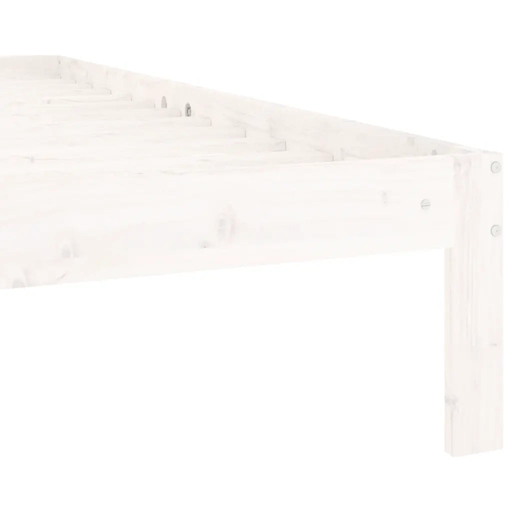 Giroletto Bianco in Legno Massello di Pino 120x200 cm