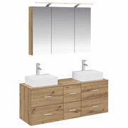 Set di mobili per il bagno 4 pcs Rovere Artigianale 3406822