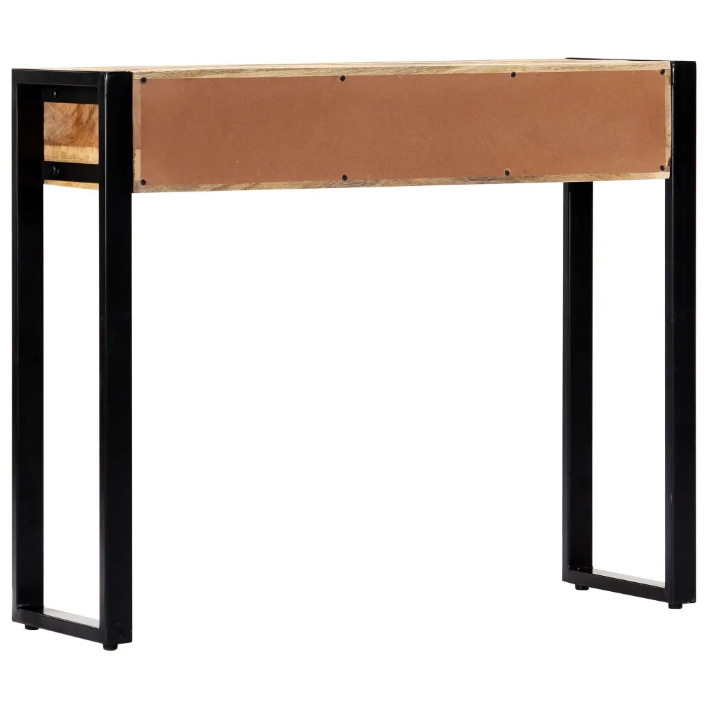 Tavolo Consolle 90x30x75 cm in Legno Massello di Mango cod mxl 48183