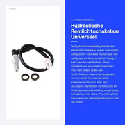 Riduttore di luce per freni idraulici universale - M10 - affidabile e duraturo - facile da installare - adatto per motori.