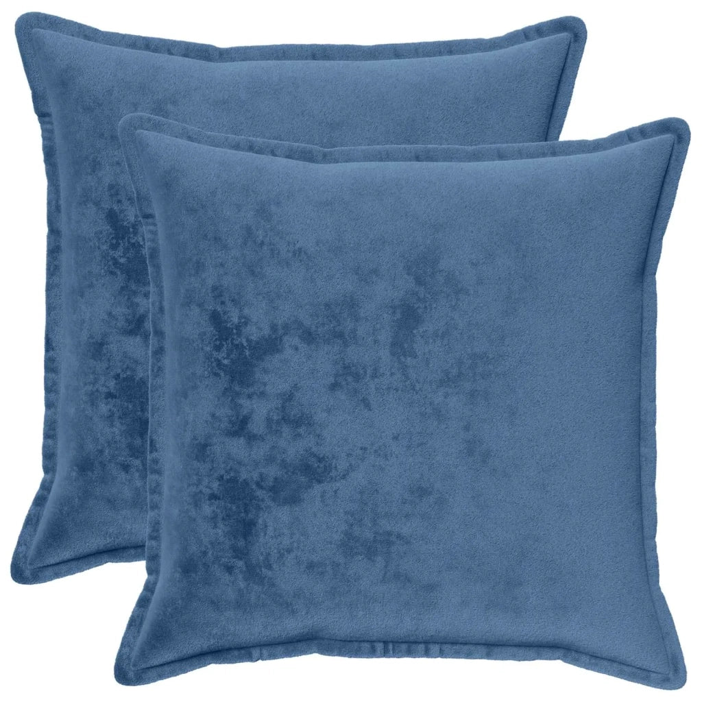 Federa 2 pcs HOUTEN Azzurro 65 x 65 cm Flanella 921207