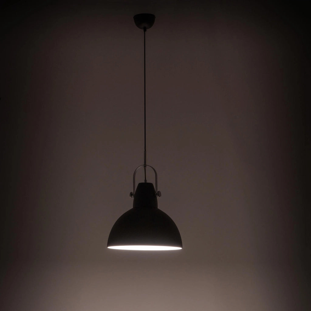 Kande - Lampada a sospensione in metallo nero