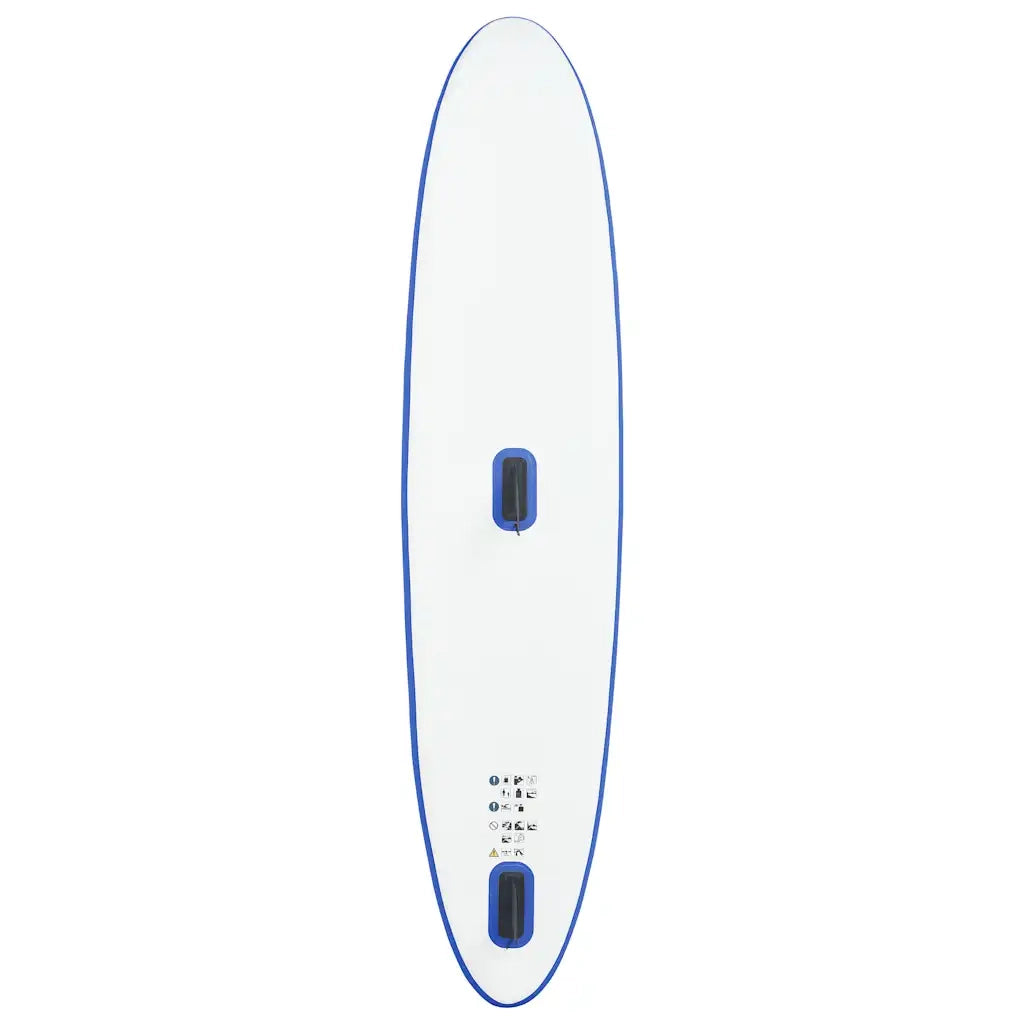 Set Tavola Gonfiabile da SUP con Vela Blu e Bianco 92210
