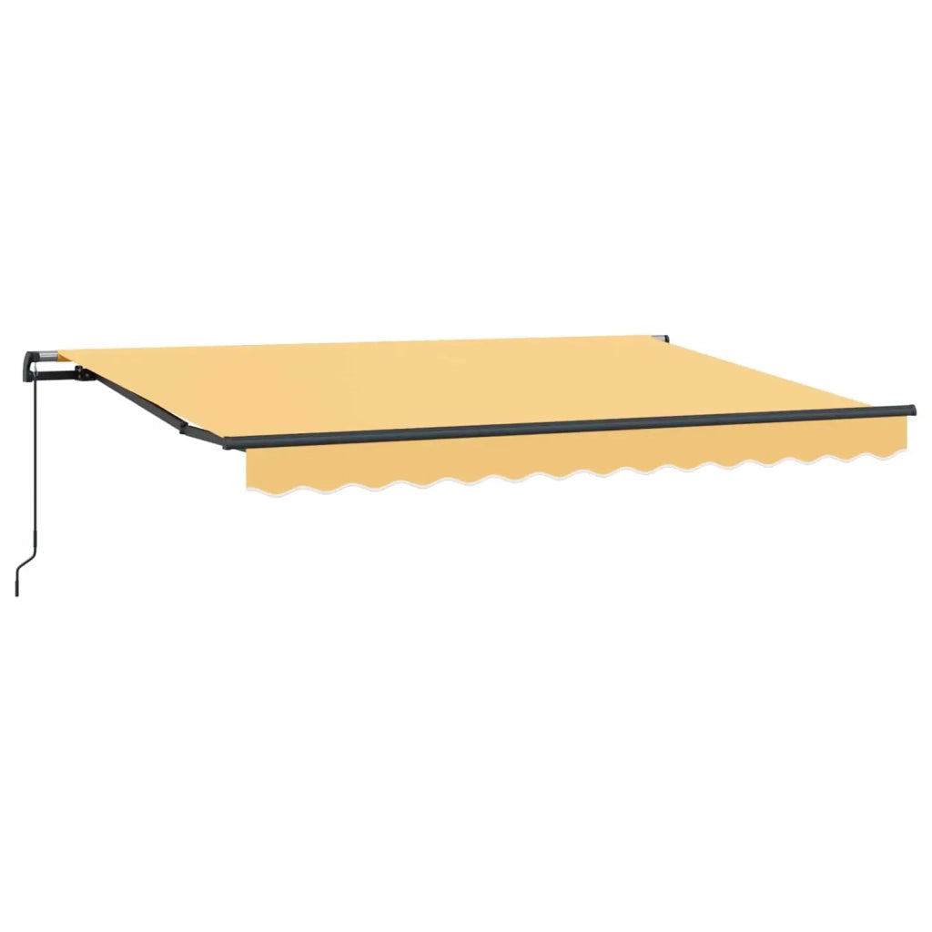 Tenda retrattile Sabbia 450 × 350 cm Poliestere e Alluminio 3426280