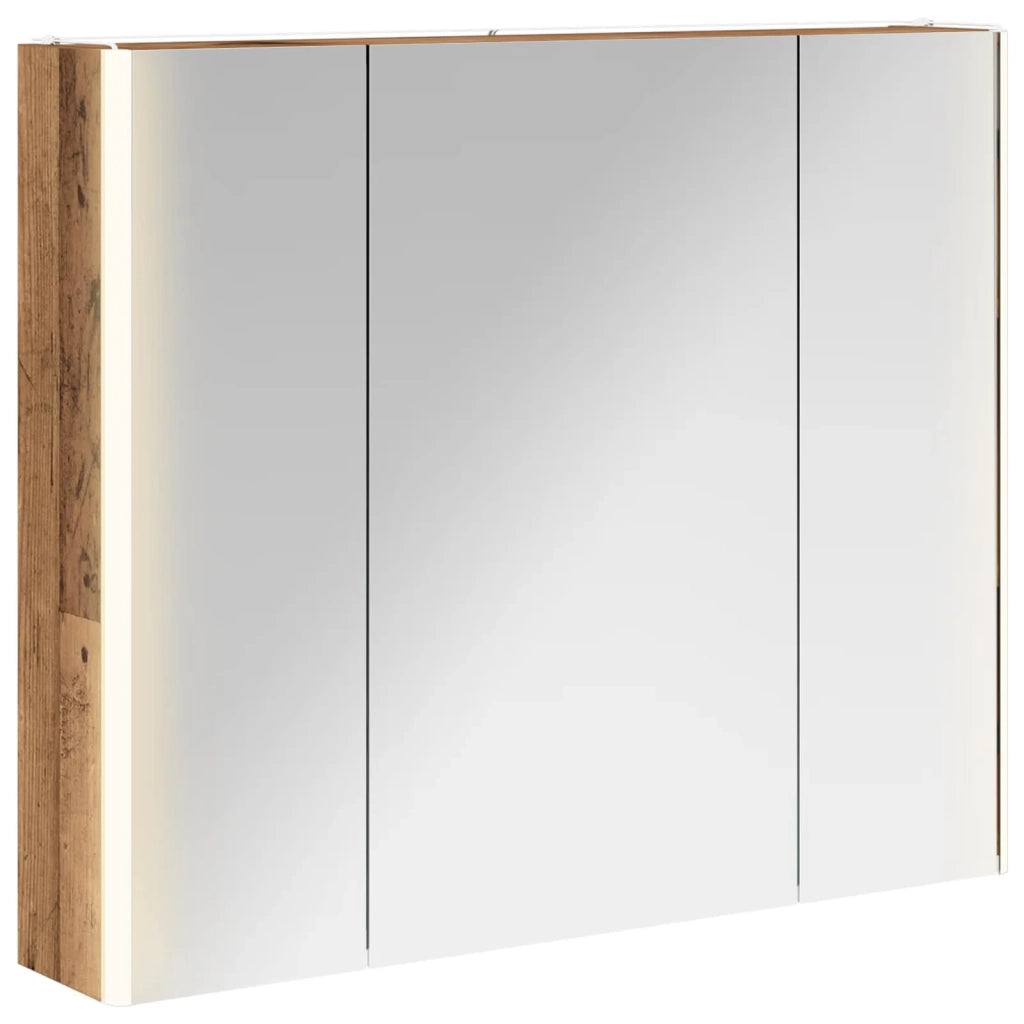 Mobiletto per specchio da bagno Legno vecchio