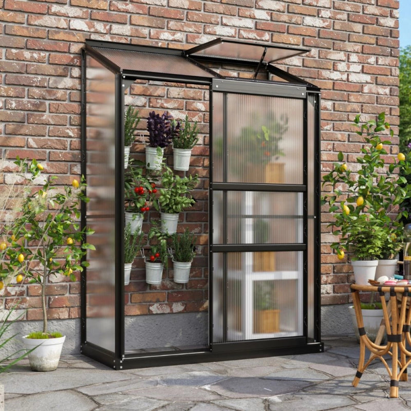Serra Vitavia Ida 900 Nero Policarbonato 4mm 69x131 H 182 cm