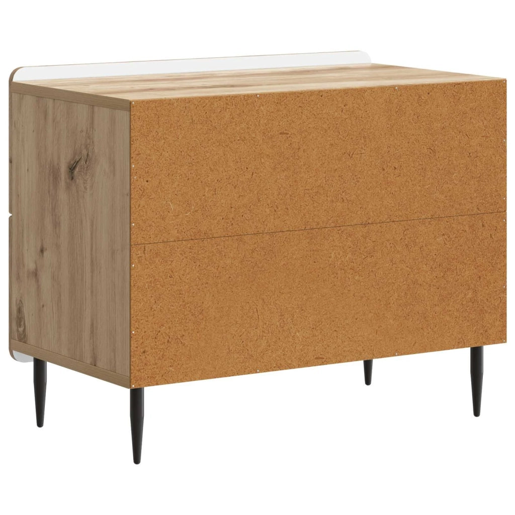 Armadio da Notte Rovere Artigianale 62 x 34,5 x 49,5 cm 894324