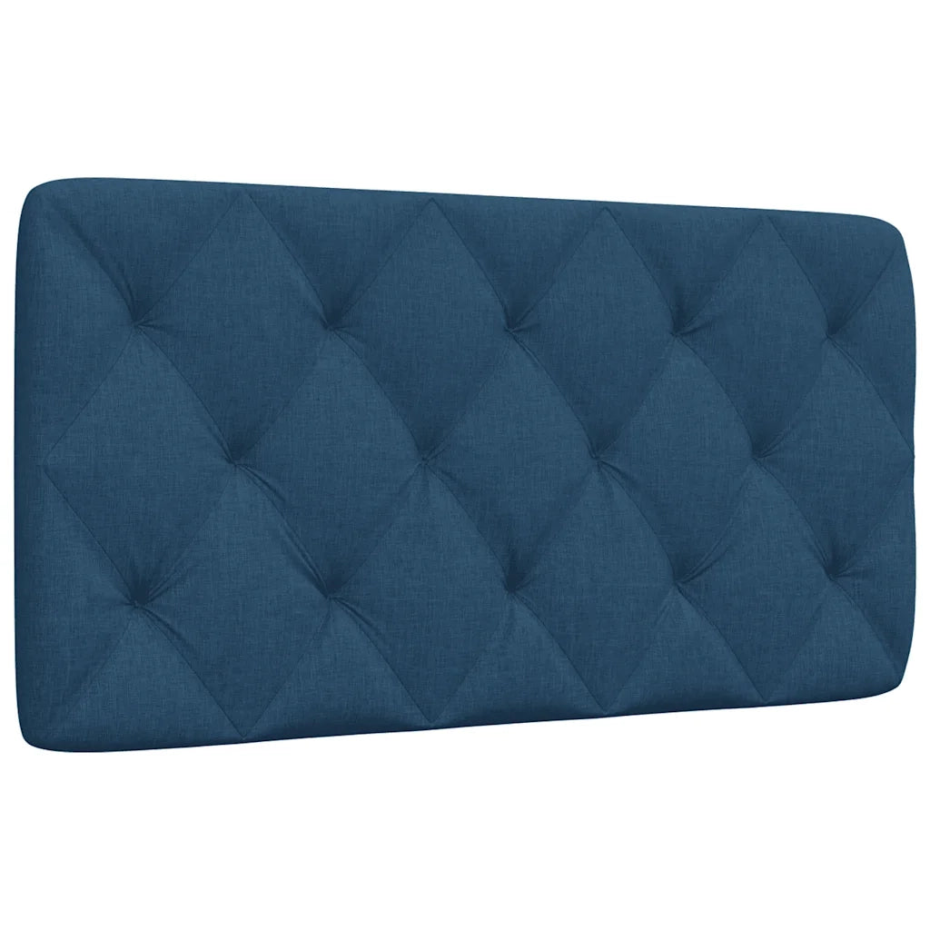 Cuscino Testiera Blu 100 cm in Tessuto 4019211