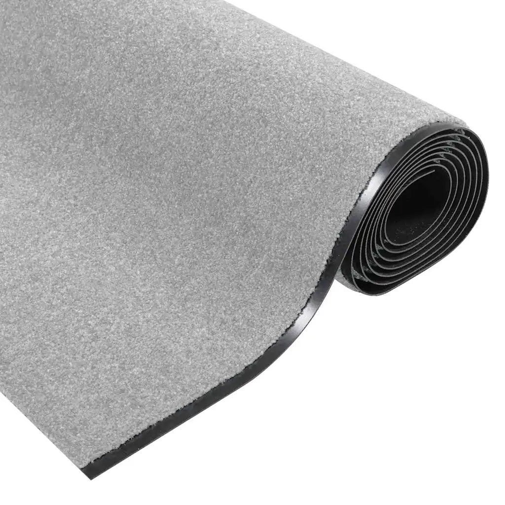Tappetino Grigio e Nero 120 x 400 cm 100% Poliammide 4100777