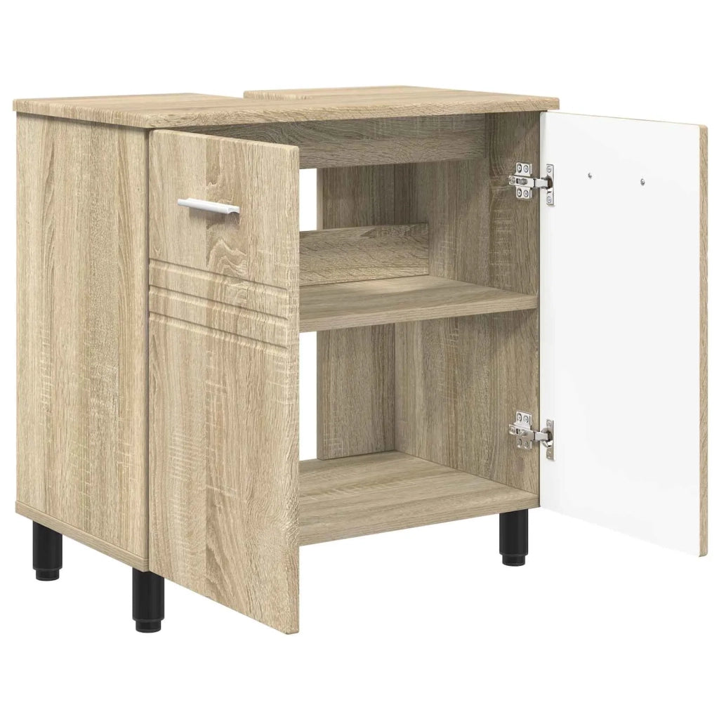 Mobiletto da bagno Rovere Sonoma 60 x 35 x 60 cm