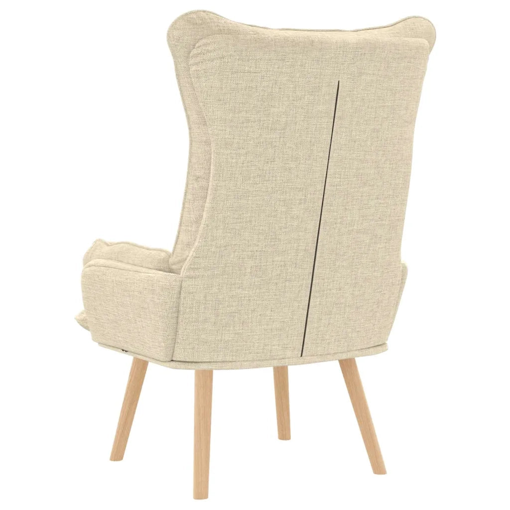 poltrona Crema 69 x 74 x 93 cm Tessuto e compensato 42001872