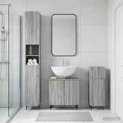 Set di armadietti da bagno in 3 pezzi ZWOLLE 3417843