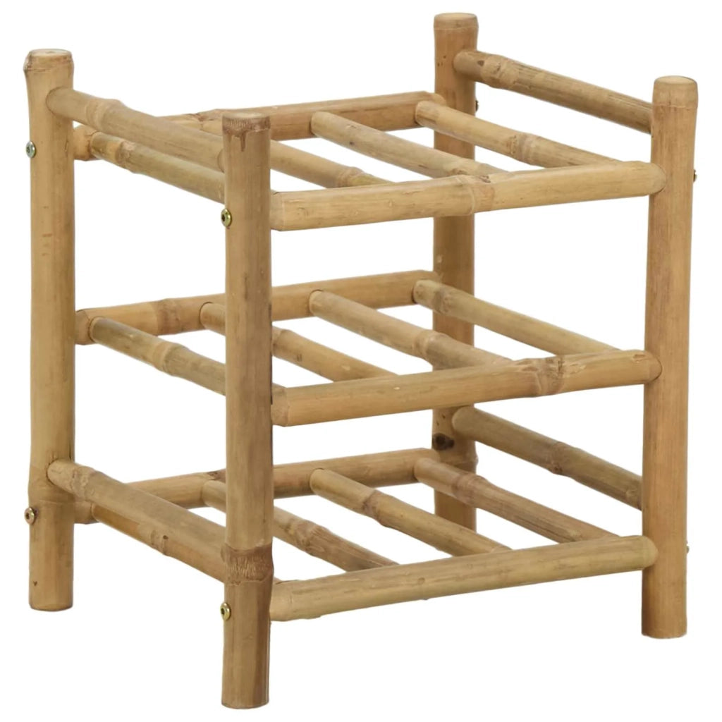 Portabottiglie Naturale 32,5 x 29,5 x 36 cm Bambù 42028069