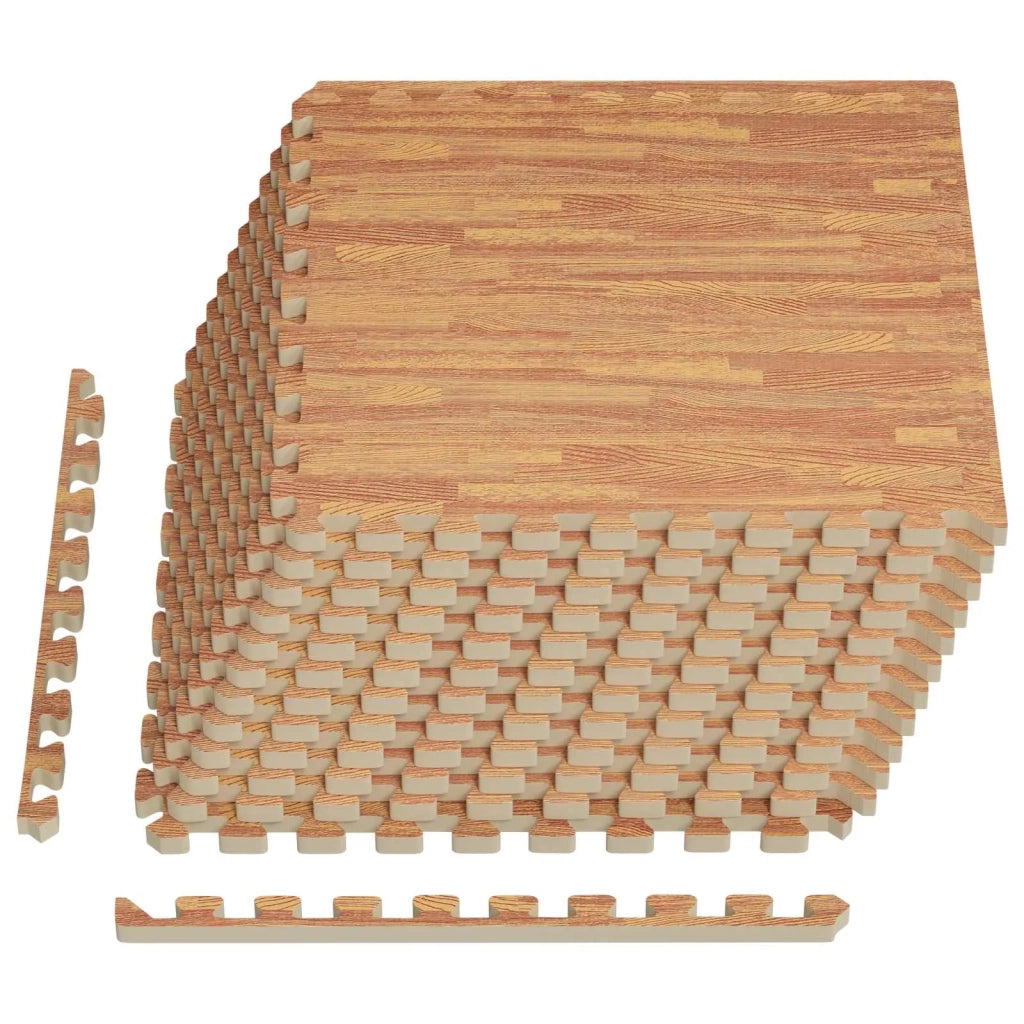 Tappetino per piscina 12 pcs legno 4,32 m² Schiuma EVA 3433307