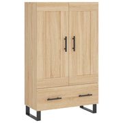 Buffet credenza cassettiera armadio mobile contenitore organizer cucina soggiorno salotto rovere Sonoma alto 69,5 x 31 x 115 cm legno ingegnerizzato marrone 02_0034083