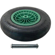 RUOTA PNEUM CARRIOLA GARDEN BIGTWO PRIMULA HAND  4.00X8 DISCO PP ASSE MM 20X128 + PFU