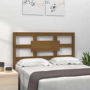 Testiera per Letto ambra 80,5x4x100cm in Legno Massello di Pino