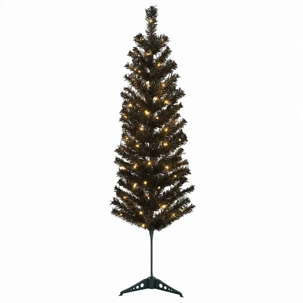 Albero di Natale Artificiale Sottile 150 cm 150 LED 3461116