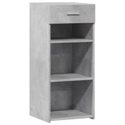 Credenza | Madia | Buffet da pranzo | Armadio da pranzo Grigio Cemento 40x42,5x93 cm in Legno Multistrato