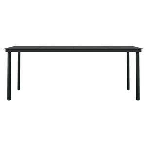 Set Mobili da Pranzo per Giardino 7 pz Marrone cod mxl 43652