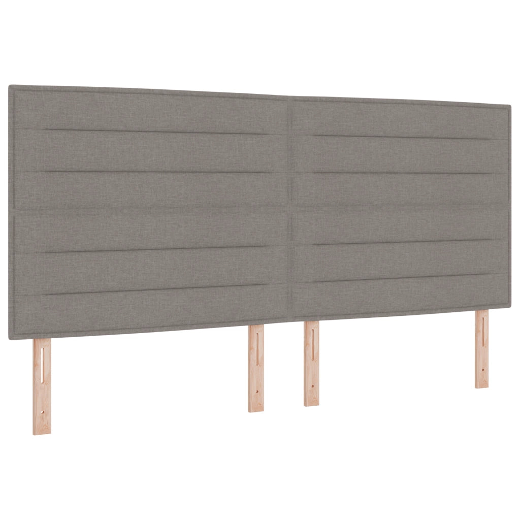 Testata LED Design Lines Tortora 200 cm Tessuto