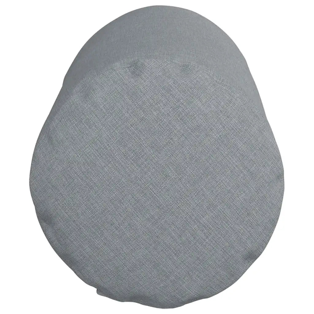Cuscini a rullo 2 pz | Cuscini per sedie Grigio chiaro ? 15 x 40 cm Tessuto