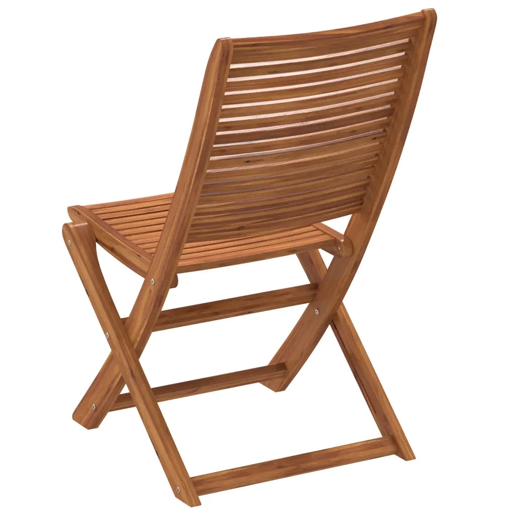 vidaXL Sedie da Giardino Pieghevoli 6 pz 51x66x95 cm Legno di Acacia