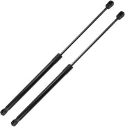 Sostegno a gas 2 pezzi - Sostegno - Elevatore - Acciaio di carbonio - Imbottito d'acqua - Installazione semplice - Per Fiat Stilo 2001 - Sostegno a gas