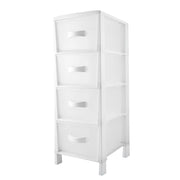 CASSETTIERA SALVASPAZIO FUTURA SLIM 4 CASSETTI 30 X 38 X H 82 BIANCA