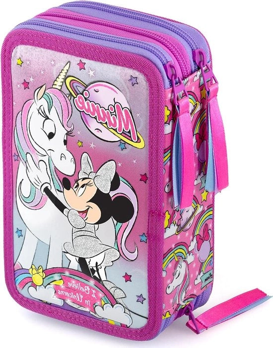 Borsa Riempita Per Ragazze - Fan Unicorn - 45 Accessori Scuola Elementare