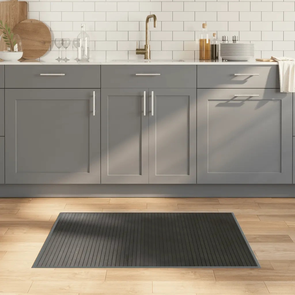 Tappeto Rettangolare Grigio 70x100 cm in BambÃ¹