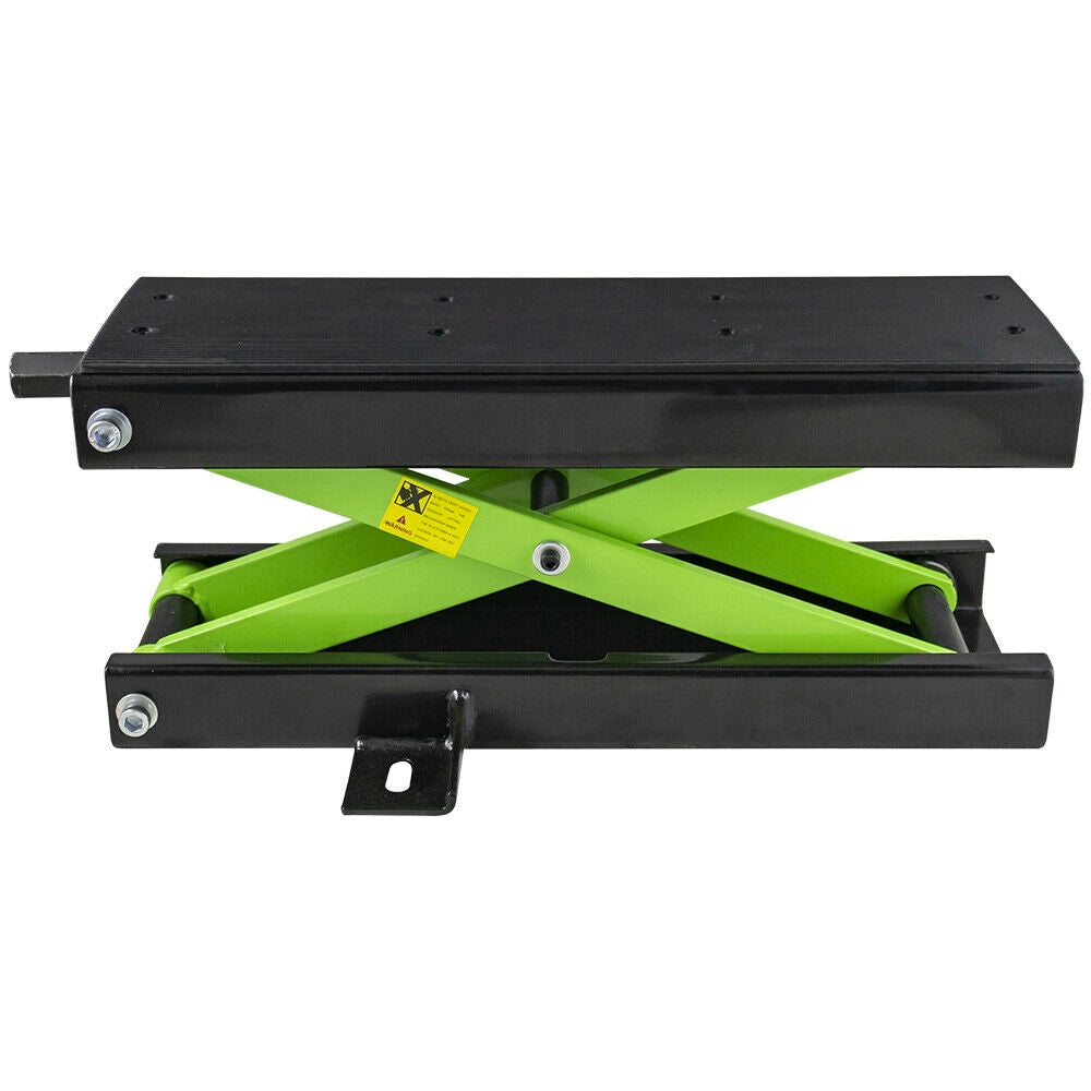 CAVALLETTO ALZAMOTO CRIC SOLLEVATORE PER MOTO FINO A 500 KG ALZATA MASSIMA 40 CM