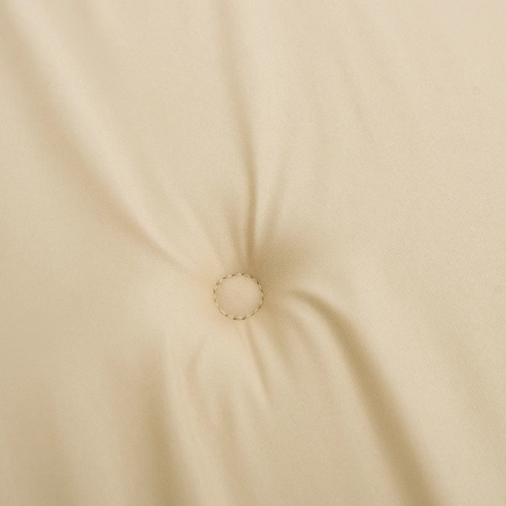 Cuscini per Sedia 6 pz Beige 50x50x4 cm in Tessuto Oxford 314045