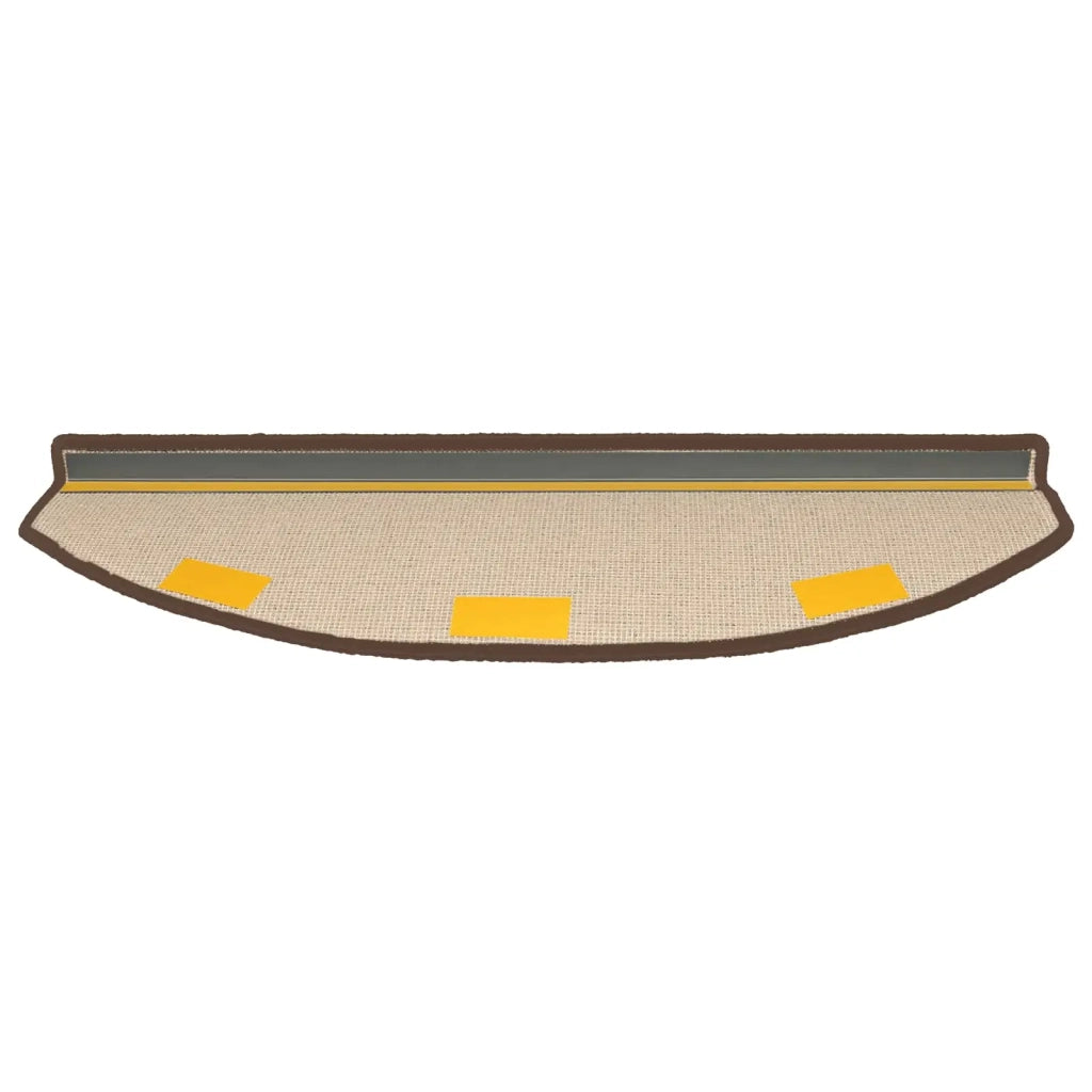 Tappetini per scale autoadesivi 15 pcs Marrone caffè 42038639