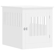 Mobile per trasportino per cani 64,5 x 80 x 71 cm in legno ingegnerizzato bianco 02_0043367