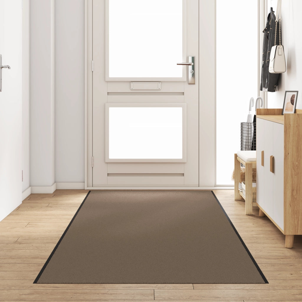 Tappetino rettangolare beige 120x350 cm