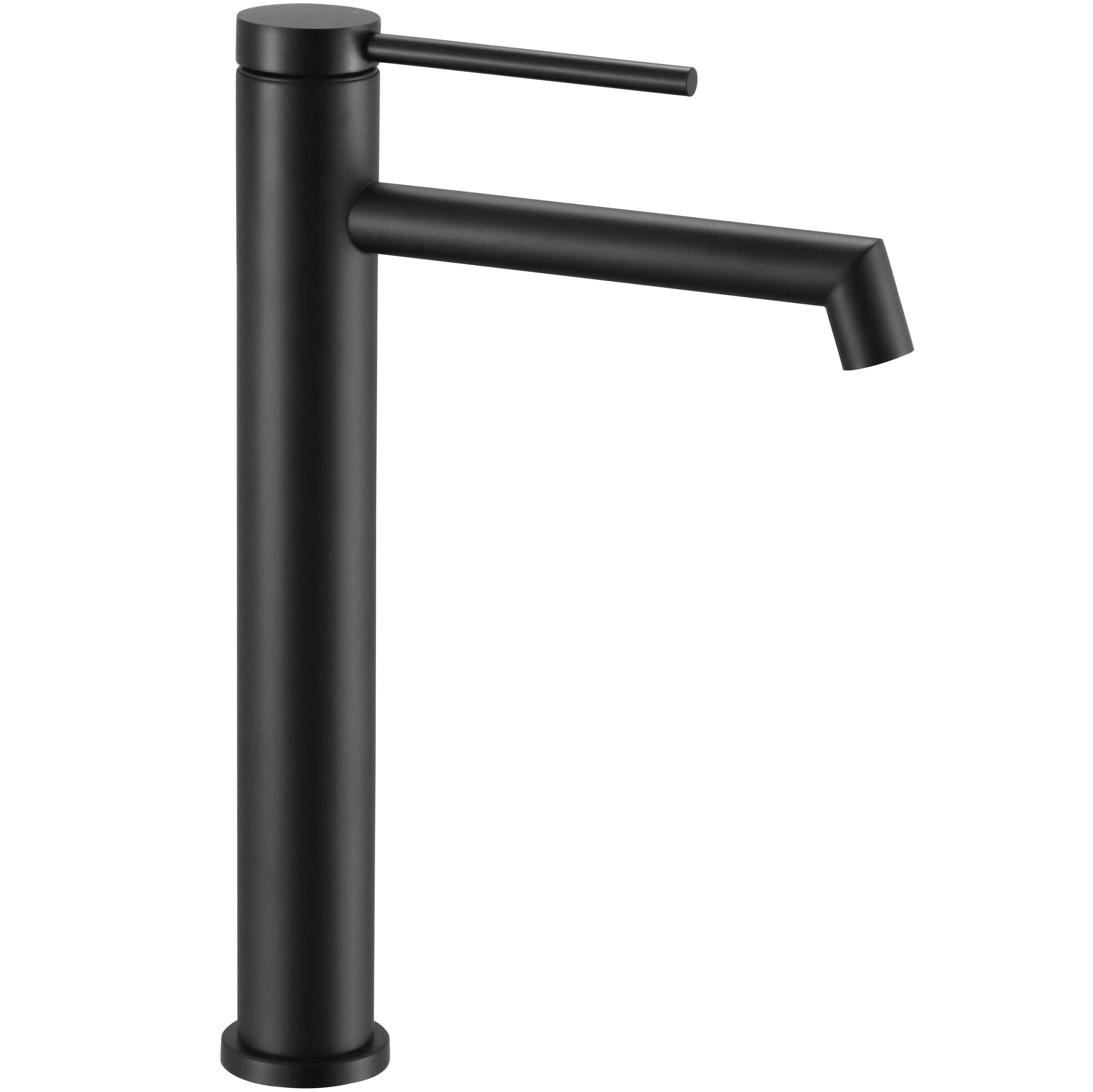 Rubinetto Da Lavabo Rea Foss Black Matt High