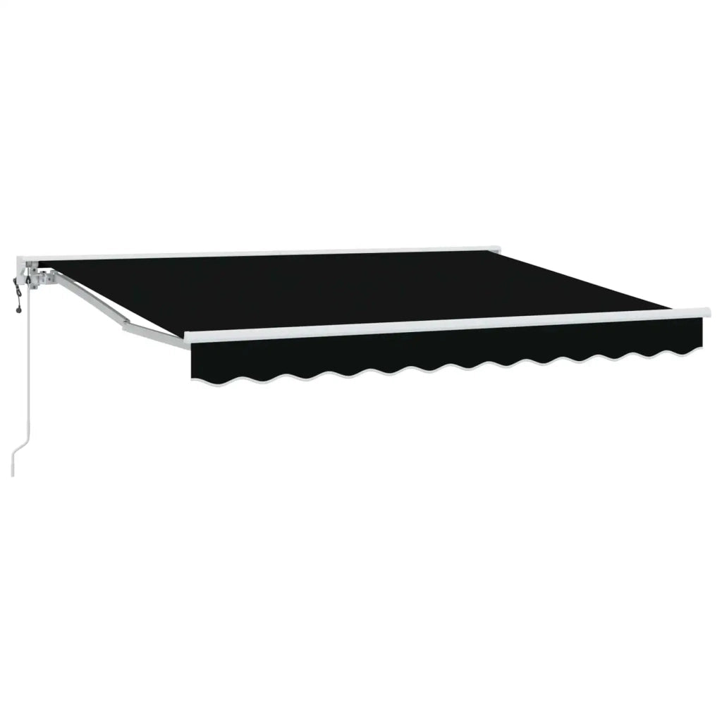 Tettuccio Elettrico Retrattile Nero 3 x 2,5 m