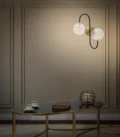Lampada Da Muro Iron Black Cm 36X24X45