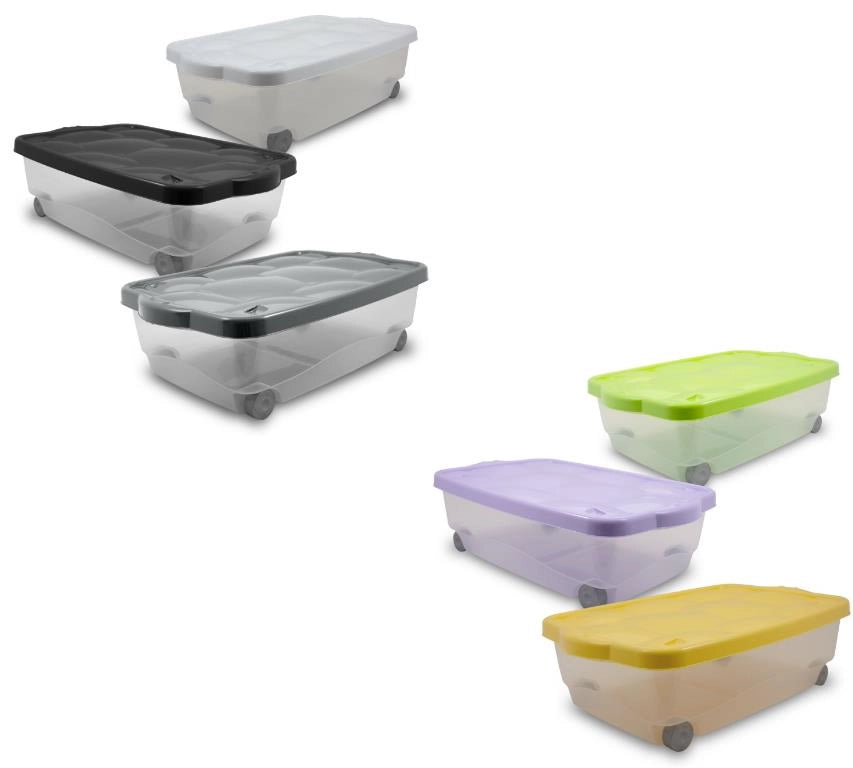 Scatola portabiancheria box multiuso tartarugo 44 litri belli&forti