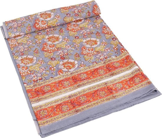 Bedsprei a Blocco Rood a Tema Multi colore Manuale - Modello 33 in Cotone - Singola 150x200 cm