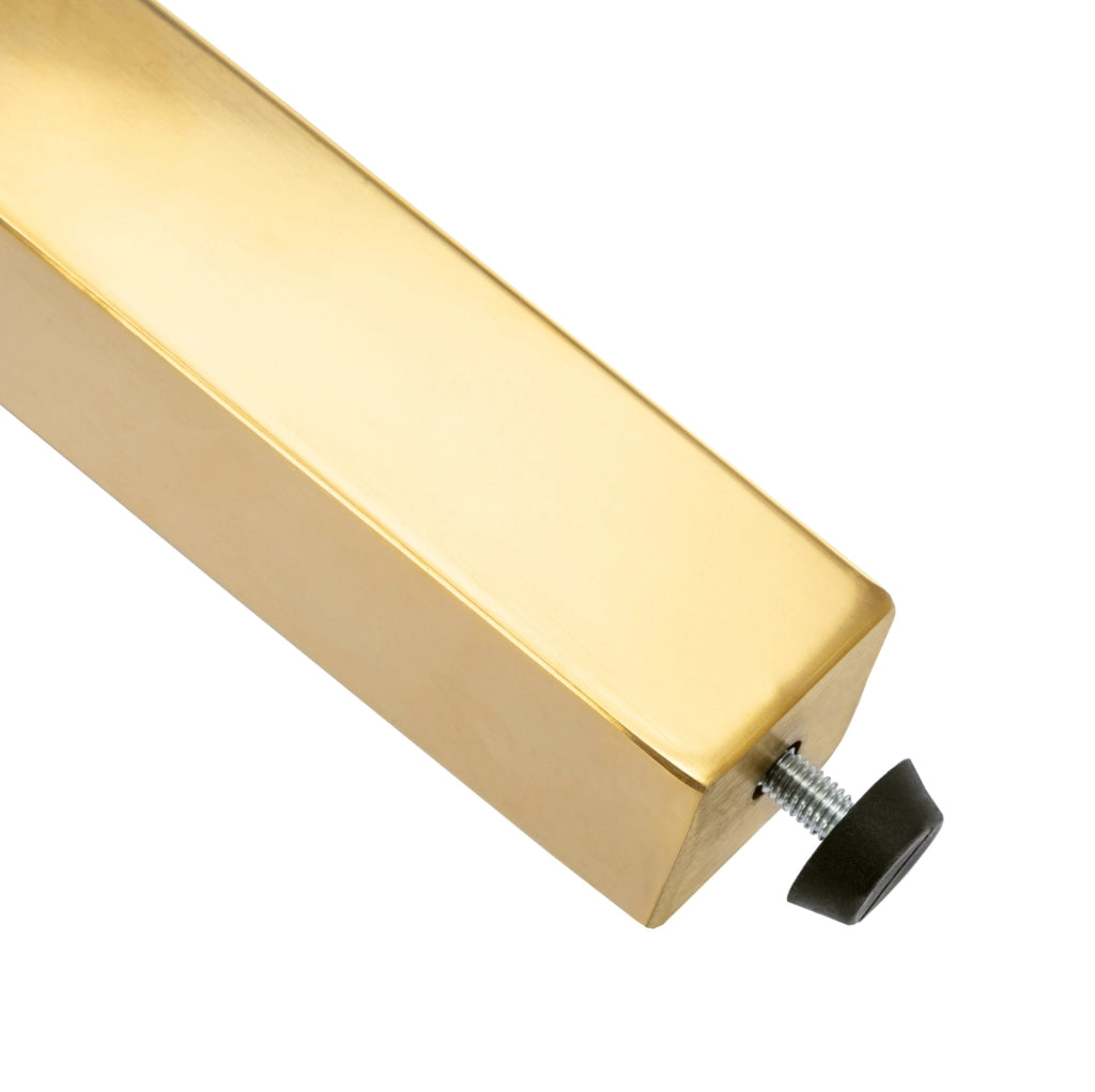 Sedia da pranzo 50.5x45x95 cm con anello decorativo sul retro in velluto beige