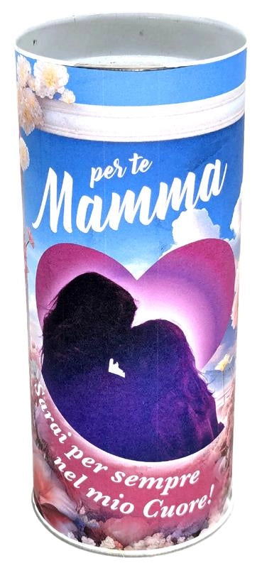 CERO VOTIVO MAMMA 58X13 CM CON SCRITTA SARAI PER SEMPRE NEL MIO CUORE