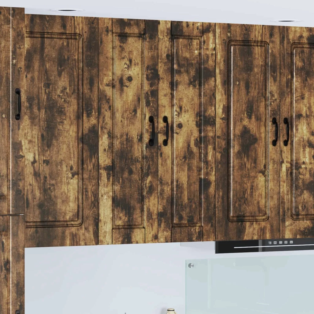 Pannello lavastoviglie con porta Rovere fumé 30 x 31 x 100 cm 885460