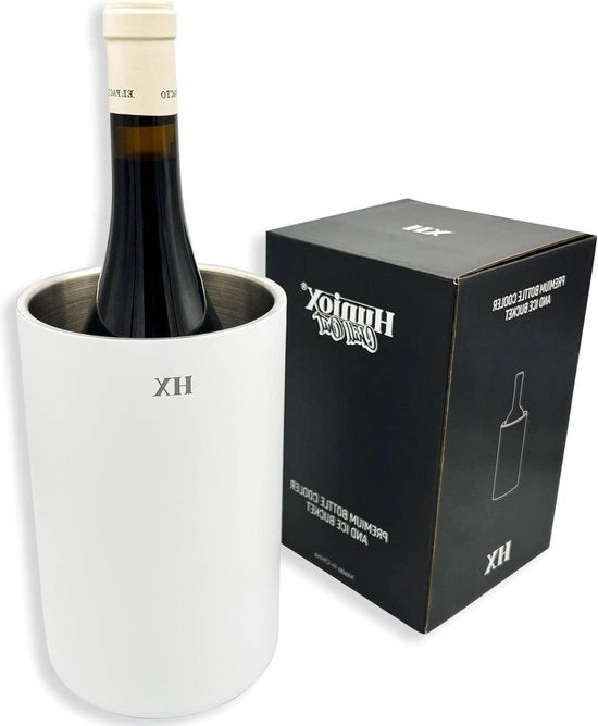 Accessori per vino - Wijnflessenkoeler - Immersione per vino - Van acciaio inox - Bianco