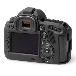 easyCover per Canon 5D MK IV - copertura protettiva in silicone piacevolmente antiscivolo, copertura per fotocamera - perfetta vestibilità, operatività senza limitazioni