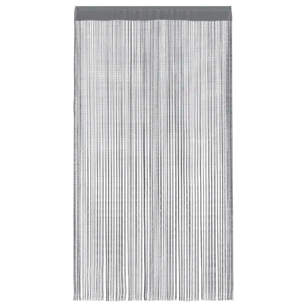 Tende a fili 2 pz Antracite 100x250 cm 4102051