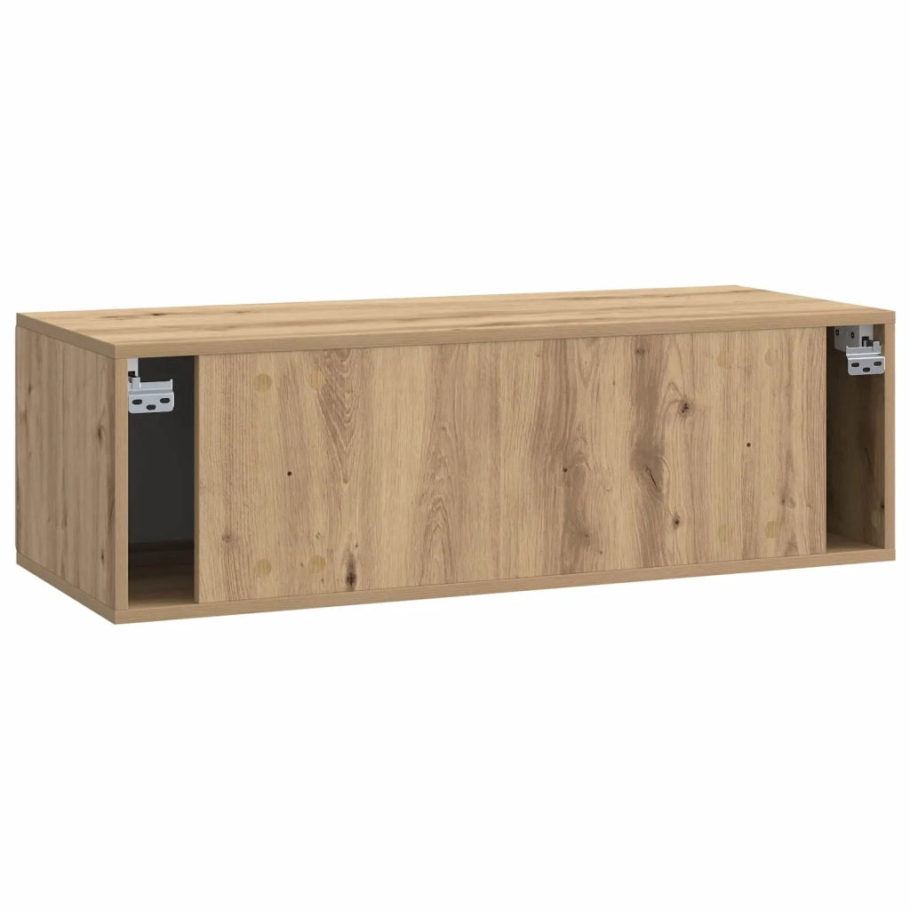 Mobile Porta TV da Muro Rovere Artigianale 98 x 41 x 30 cm 898364