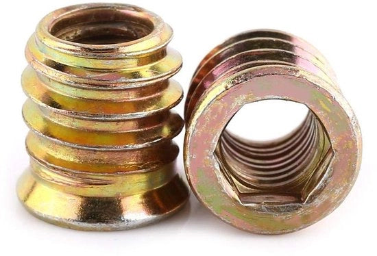 Assortimento viti a stella 20 pezzi vite di accoppiamento a stella interamente a dente di vite galvanizzate acciaio al carbonio M6 / M8 / M10 (M8 × 15 mm)